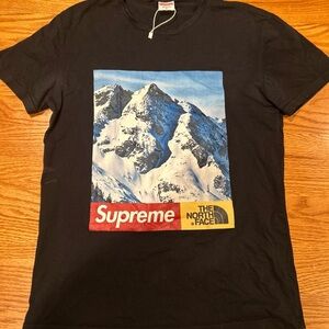 Supreme Black Mountain Graphic Tee